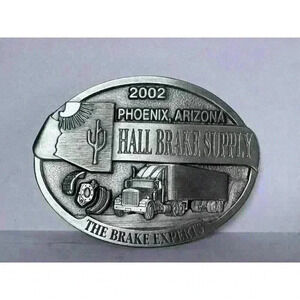 Vintage Limited Edition 2002 Hall Brake Supply Belt Buckle - No. 135 of 500